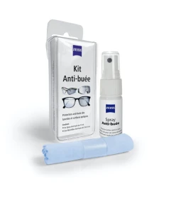 Zeiss Kit Spray Antibuée Fl/15ml + Tissu Microfibres