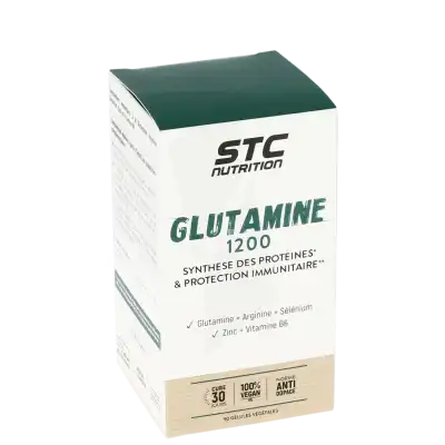 Stc Nutrition Glutamine 1200 Gélules B/90 à LIEUSAINT