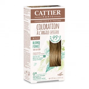 Cattier Coloration Kit 6.0 Blond Foncé 120ml