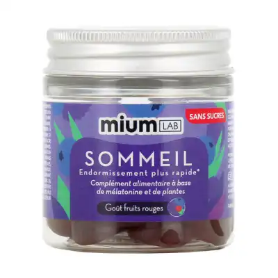 Mium Lab Sommeil Gummies Sans Sucre Pot/14 à Saint-Etienne