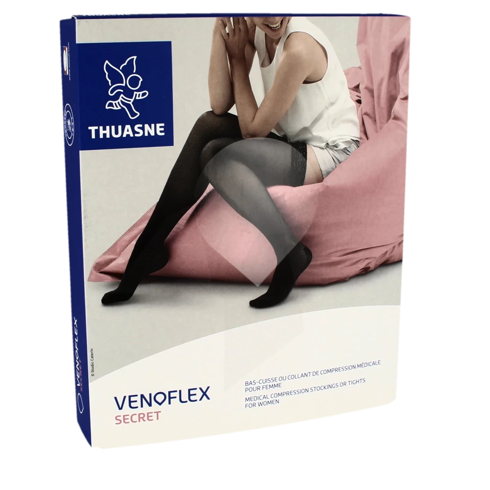 Venoflex Secret 2 Collant Maternité Noir Taille 2l