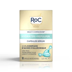 Roc Hydrater + Repulper Sérum 10 Capsules