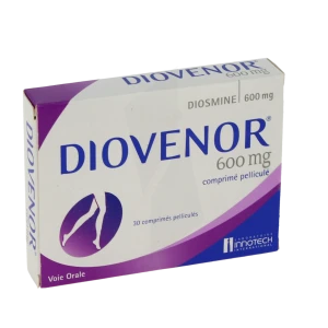 Diovenor 600 Mg, Comprimé Pelliculé