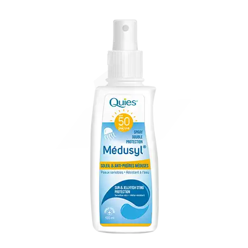 Quies Médusyl Spf50 Crème Solaire Anti-méduses Spray/100ml
