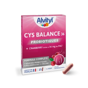 Alvityl Cys Balance 36 Gélules B/15