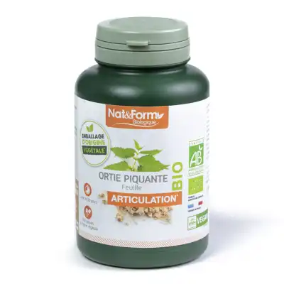 Nat&form Bio Ortie Piq Feuille Bio 200 Gélules Végétales à MONTPELLIER