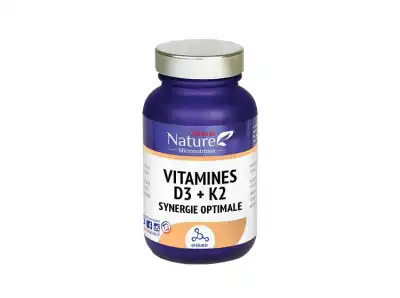 Pharm Natture Vitamine D+k2 60 Gélules à MARIGNANE