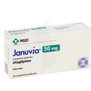 Januvia 50 Mg, Comprimé Pelliculé