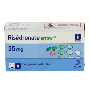 Risedronate Arrow 35 Mg, Comprimé Pelliculé