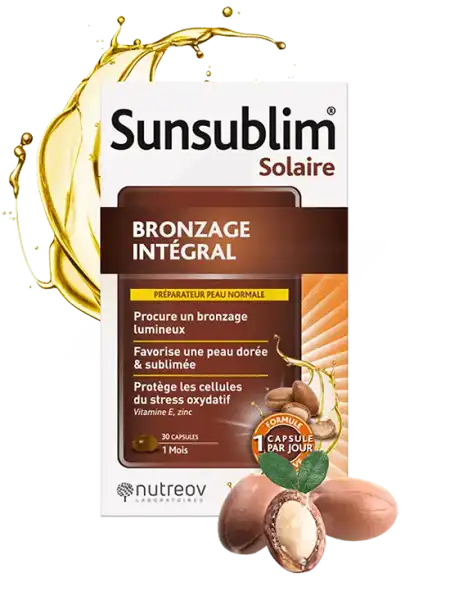 Nutreov Sunsublim Caps Bronzage Intégral B/30
