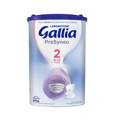 Gallia Prosyneo 2 Lait En Poudre B/800g à Saint-Avold