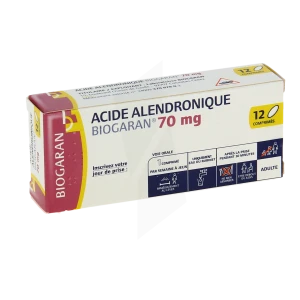 Acide Alendronique Biogaran 70 Mg, Comprimé