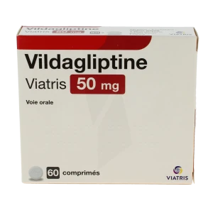 Vildagliptine Viatris 50 Mg, Comprimé