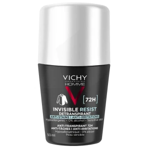 Vichy Homme Déodorant Invisible Resist 72h Roll-on/50ml