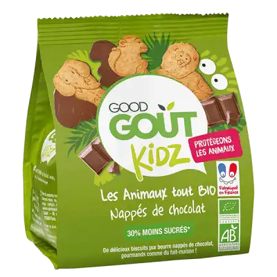 Good Goût Biscuit Animaux Nappé Chocolat B/120g à Auterive