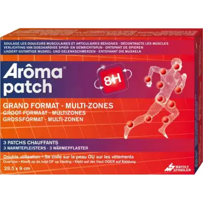 Aroma Patch Patch Chauffant Multi-zones Grand Format B/3 à MARSEILLE