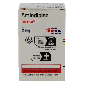 Amlodipine Arrow 5 Mg, Gélule