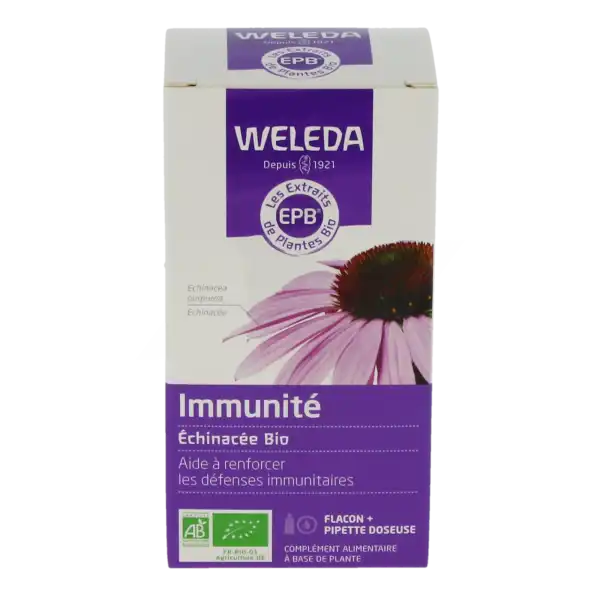 Weleda Epb® Echinacée Bio - Immunité 60ml