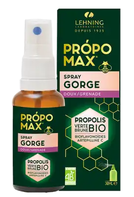 Lehning Propomax Spray Gorge Doux Fl/30ml