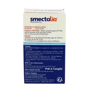 Smectalia 3 G Suspension Buvable En Sachet 12sach/10g