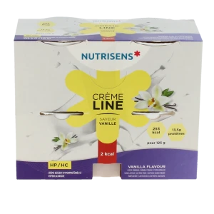 Nutrisens Cremeline 2kcal Nutriment Vanille 4cups/125g