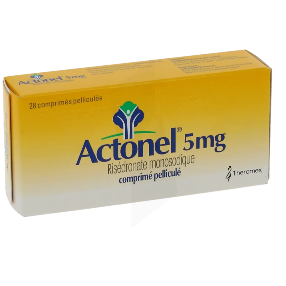 Actonel 5 Mg, Comprimé Pelliculé