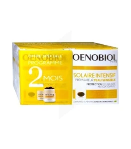 Oenobiol Solaire Intensif Caps Peau Sensible 2pots/30