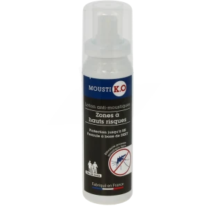Mousti K.o Lot Anti-moustique Zones à Hauts Riques Vapo/100ml