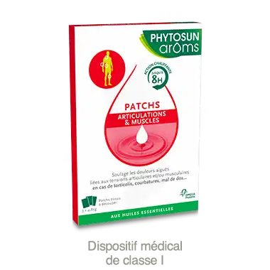 Phytosun Arôms Patchs Articulations Et Muscles B/3 à VESOUL