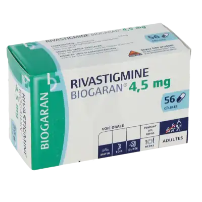 Rivastigmine Biogaran 4,5 Mg, Gélule à Casteljaloux