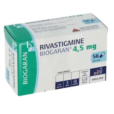 Rivastigmine Biogaran 4,5 Mg, Gélule à STRASBOURG