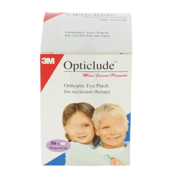 Opticlude Pansement Orthoptique Chair Mini 5x6 Cm Boîte De 50