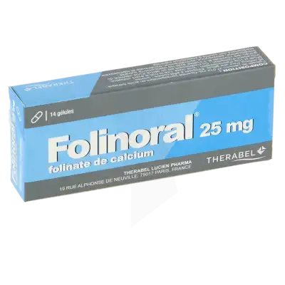 FOLINORAL 25 mg, gélule