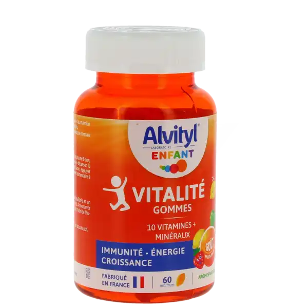 Alvityl Enfant Vitalité Gommes Boite De 60