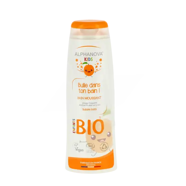 Alphanova Kids Bio "bulle Dans Ton Bain!" Bain Moussant Abricot Fl/250ml