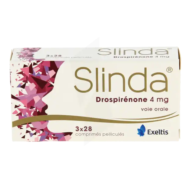 Slinda 4 Mg, Comprimé Pelliculé