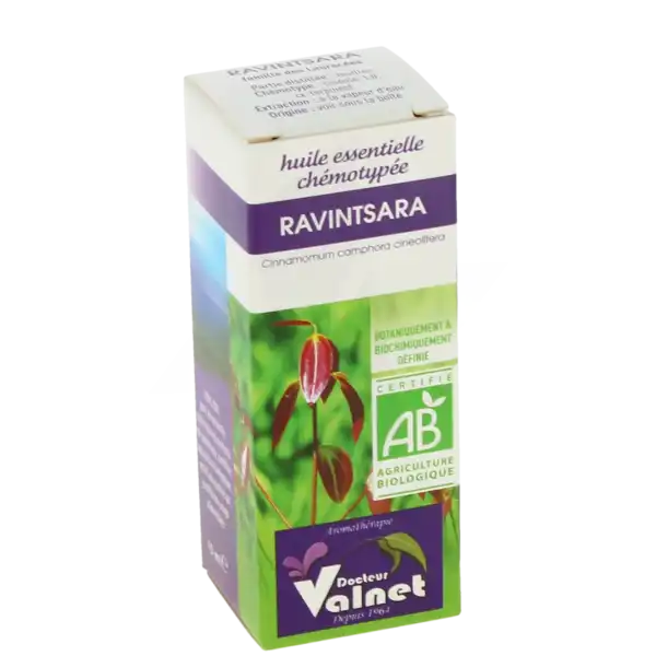 Docteur Valnet Huile Essentielle Bio, Ravintsara 10ml