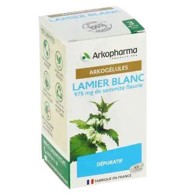 Arkogélules Lamier Blanc Gélules Fl/45 à Aubervilliers