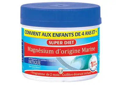 Superdiet Magnésium Marin Poudre Pot/230g à FLEURANCE