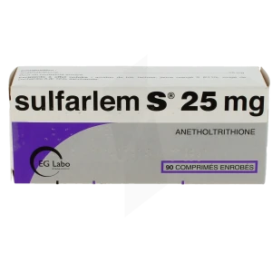 Sulfarlem S 25 Mg, Comprimé Enrobé