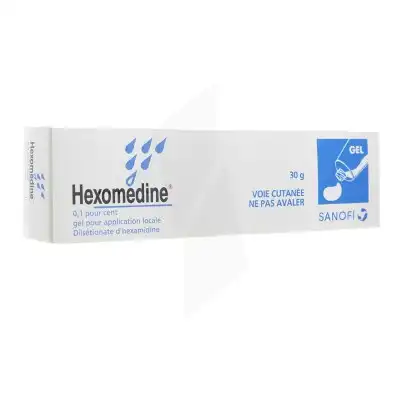 Hexomedine 0,1 Pour Cent, Gel Pour Application Locale à BOURG-SAINT-ANDÉOL