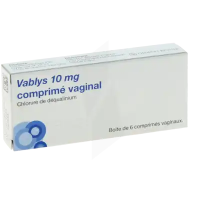 Vablys 10 Mg, Comprimé Vaginal à COLLONGES-SOUS-SALEVE