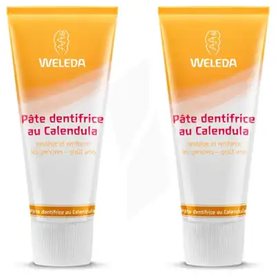 Weleda Duo Pâte Dentifrice Au Calendula 150ml à Mérignac