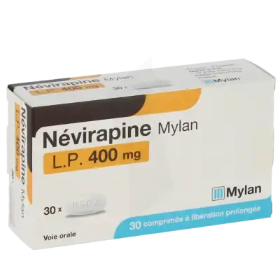 Nevirapine Viatris L.p. 400 Mg, Comprimé à Libération Prolongée à SAINT-PRIEST