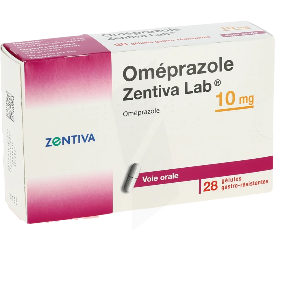 Omeprazole Zentiva Lab 10 Mg, Gélule Gastro-résistante