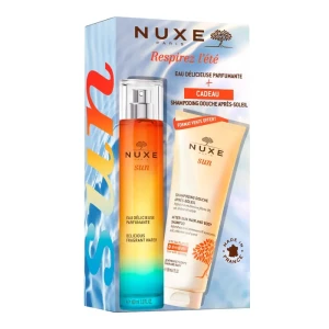 Nuxe Sun Eau Délicieuse Parfumante Spray/100ml + Shampooing Douche Après-soleil 200ml