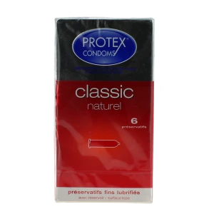 Protex Classic Naturel Préservatif Avec Réservoir B/6