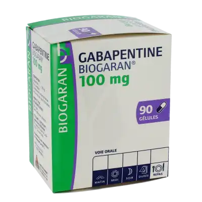 Gabapentine Biogaran 100 Mg, Gélule à Hagetmau