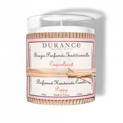 Durance Bougie Coquelicot 180g à CUISERY