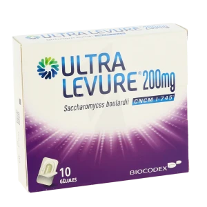 Ultra-levure 200 Mg Gélules Plq/10
